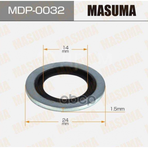 Шайба (Прокладка) Для Болта Маслосливного [Уп. 50 Шт., Цена За 1 Шт.] Masuma MDP-0032