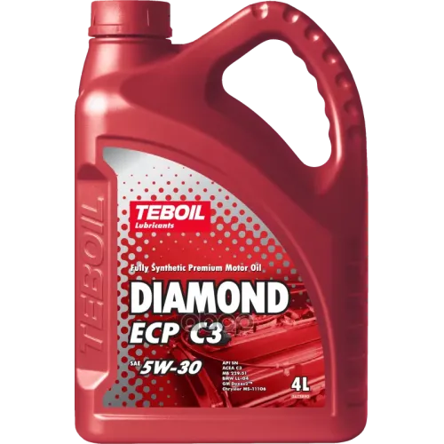 Teboil Teboil Diamond Ecp 5W-30 Sn C3 Масло Моторное Синтетическое (4L)