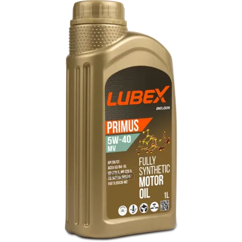 LUBEX Масло Моторное Primus Mv 5W-40 Cf/Sn A3/B4 (1Л)