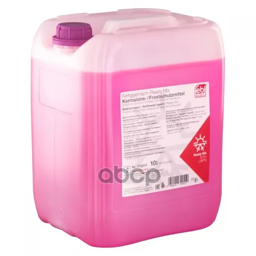 Антифриз 10 Л., Готовый G12+ (-35°C), Фиолетового Цвета Febi 