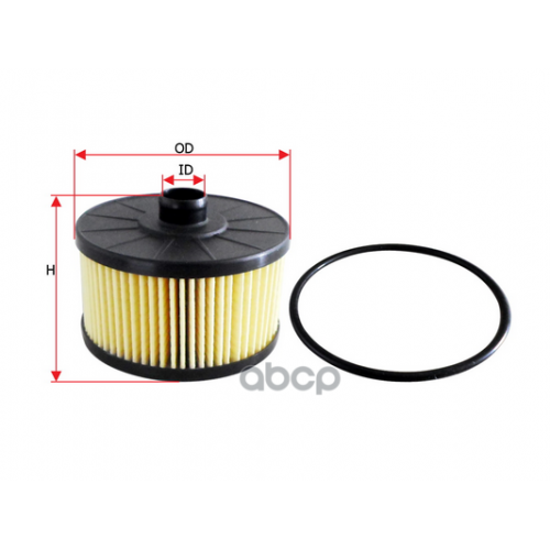 Фильтр Масляный Renault Logan/Sandero/Megane/Clio/Nissan Qashqai 1.2 14- Sakura 