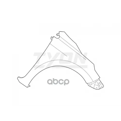 Крыло Переднее Правое TYON 