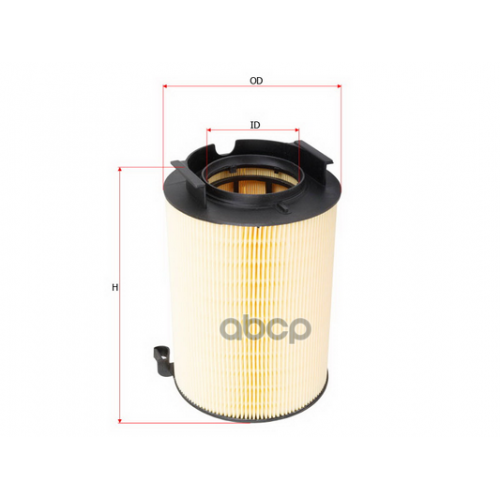 Фильтр Воздушный Vag Golf 5/6/Passat/Touran/Jetta/Octavia/A3 1.2T-2.0 03- Sakura 