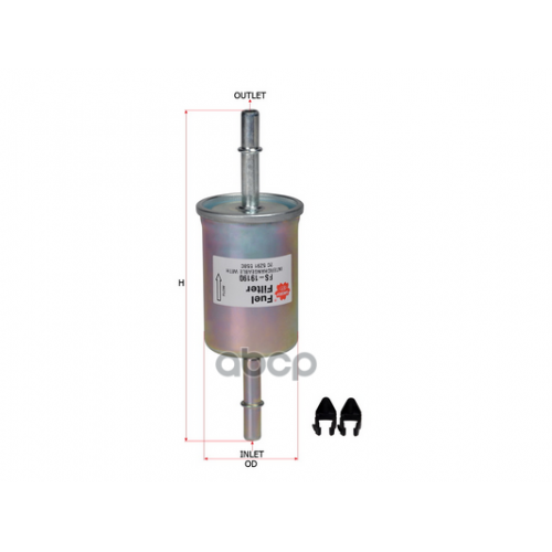 Фильтр Топливный Ford Explorer Iii (U152) (04-10) Mustang 4,0 V6 2005-2010 Sakura 