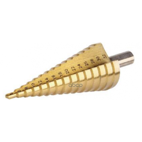 Сверло По Металлу (Ступенчатое) Из Высокоскоростной Стали 6542, 4-12 Мм. (Tstop) TSTOP 