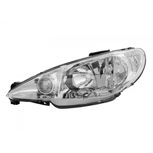 Фара Peugeot 206 98- Лев. Depo 