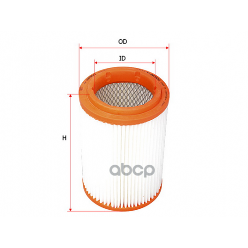 Фильтр Воздушный Kia Bongo 2.9D 04- Sakura 