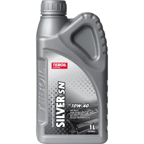 Teboil 10W-40 Silver Sn 1Л (Полусинт. Мотор. Масло)
