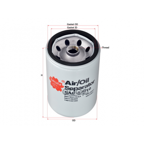 Фильтр Воздушный Daftrucks/Iveco Bus/King Long Buses/Nissan Diesel (Груз/Комм) Sakura 