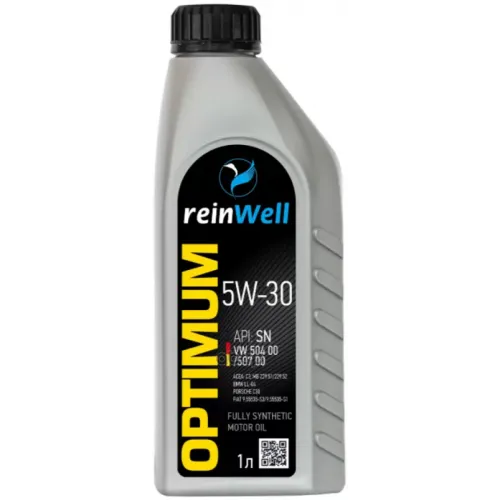 reinWell Масло Моторное 5W30 Reinwell 1Л Optimum Api Sn/Acea C3 Vw 504.00/507.00
