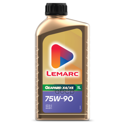 Масло Транс. Geapard X4/X5 75W-90 (1Л.) LEMARC 