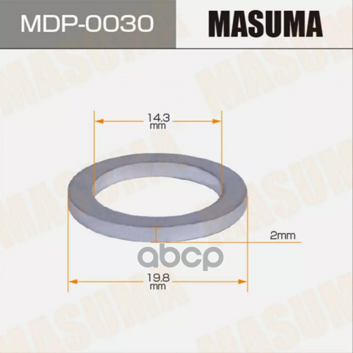 Шайба (Прокладка) Для Болта Маслосливного [Уп. 50 Шт., Цена За 1 Шт.] Masuma MDP-0030