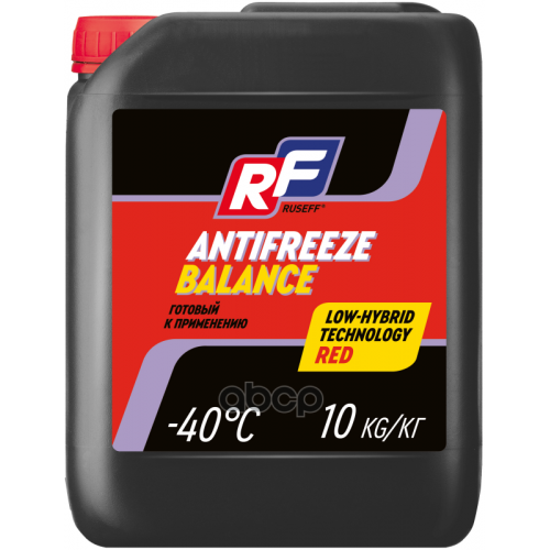 Антифриз Ruseff Antifreeze Balance Красн. 10Кг RUSEFF 