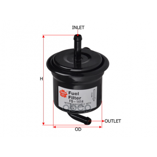 Фильтр Топливный Suzuki Liana -05 Sakura 