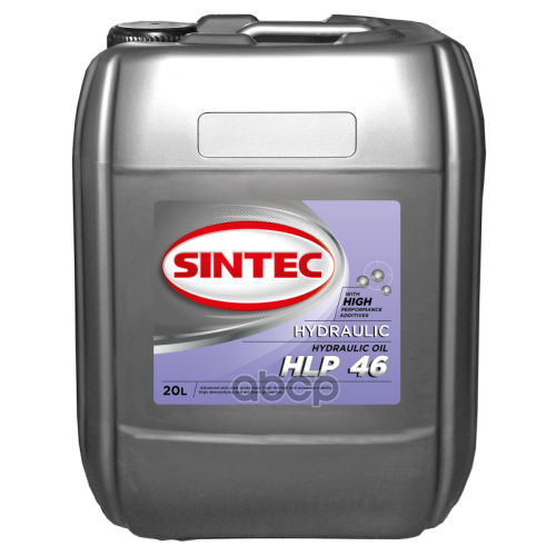 Масло Гидравлическое Hlp 46 20Л SINTEC 