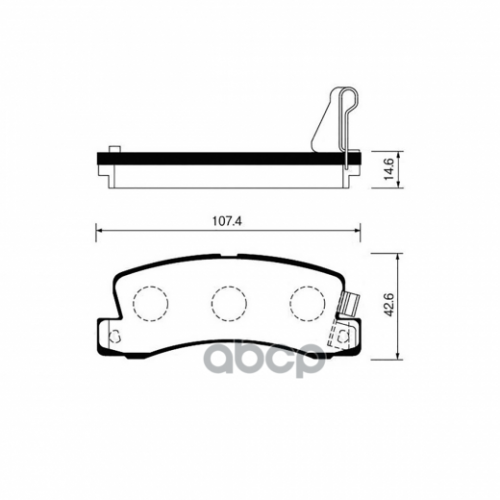 Колодки Тормозные, Задние D2114mh Just Drive 