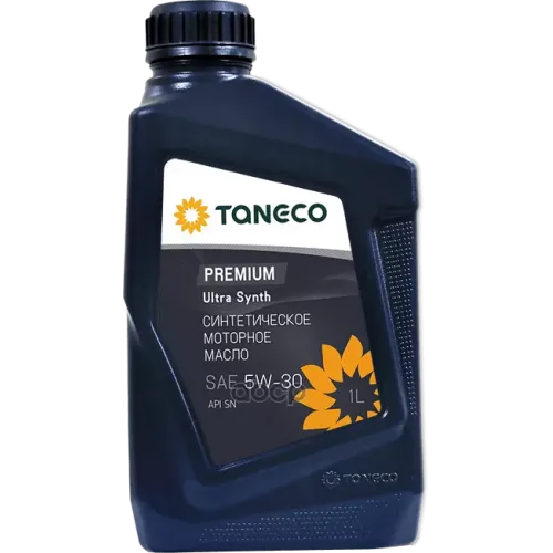 Taneco Масло Моторное Синтетическое Taneco Premium Ultra Synth Sae 5W-30 Канистра 1 Л