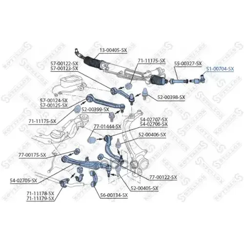 Наконечник Рулевой Stellox 