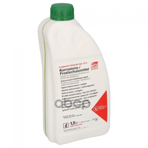 Антифриз G11 Febi Renault Typ D Ready Mix Готовый 1.5Л Febi 