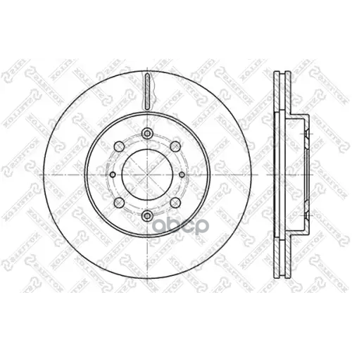 Диск Торм. Пер. Stellox 