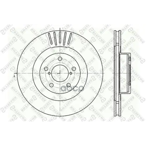Диск Торм. Пер. Stellox 