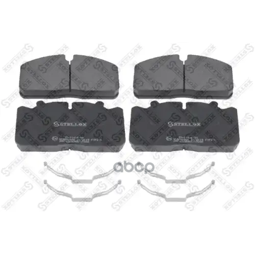 Колодки Тормозные Без.29088 175.6X82.5x26 С Увел.ресурсом Omn Man 12.164/224 96-> Stellox 