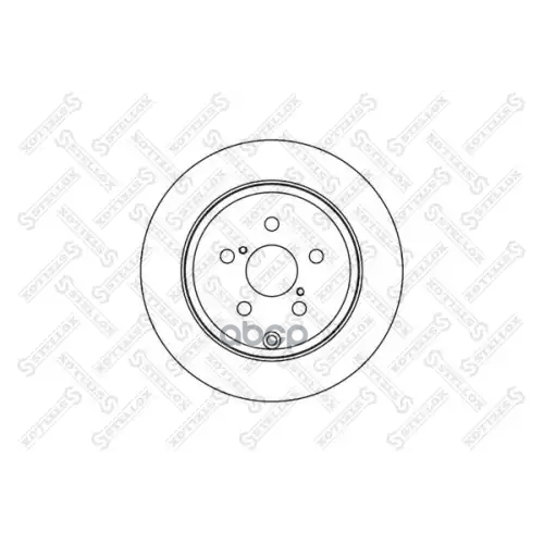 Диск Торм. Зад. Stellox 