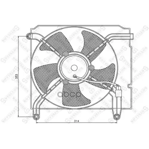 Вентилятор Охлаждения Stellox 