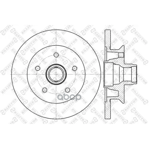 Диск Торм. Пер. Stellox 