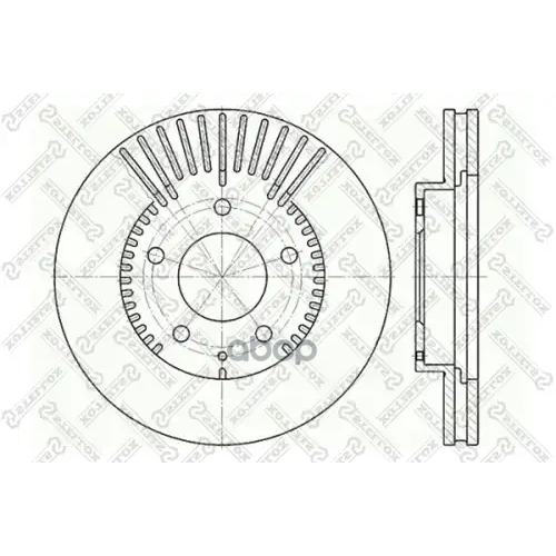 Диск Торм. Пер. Stellox 