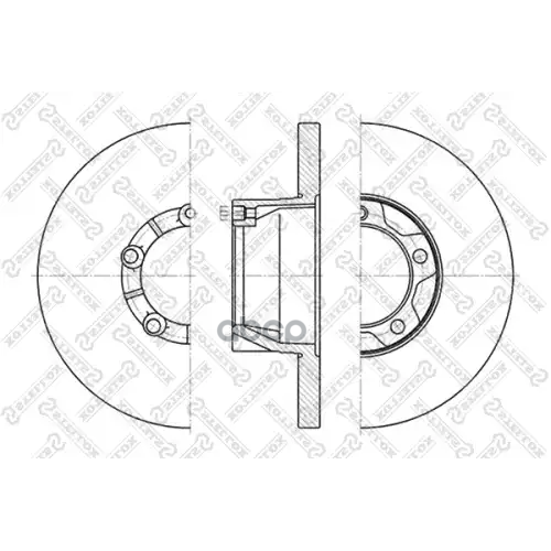 Диск Тормозной Stellox 