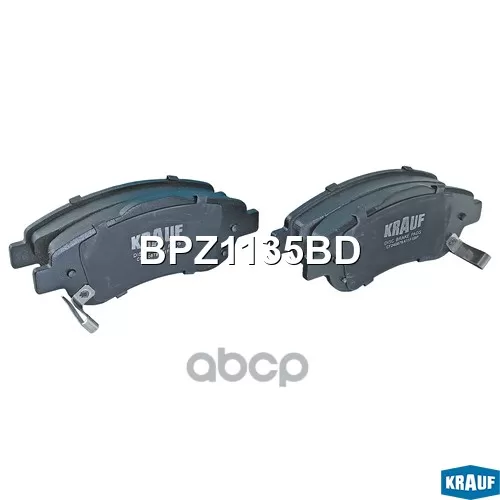 Колодки Тормозные Дисковые Krauf 