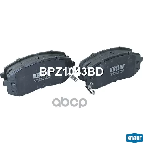 Колодки Тормозные Дисковые Krauf 