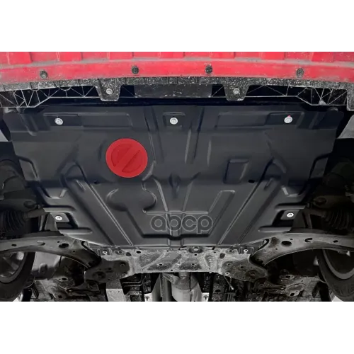 Защита Картера+Кпп+ Комплект Крепежа Автоброня, Сталь Haval Jolion 2021-, 1.5Т,Мкпп, Акпп, 2Wd, 4Wd Автоброня 111.09431.1