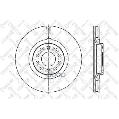 Диск Торм. Пер. Stellox 