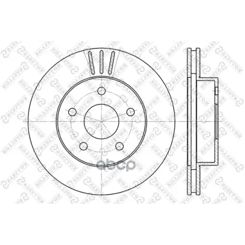 Диск Торм. Пер. Stellox 