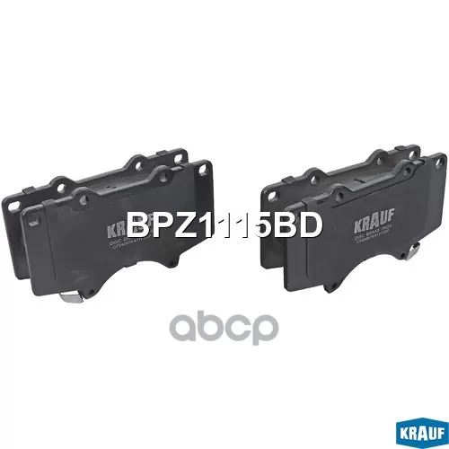 Колодки Тормозные Дисковые Krauf 