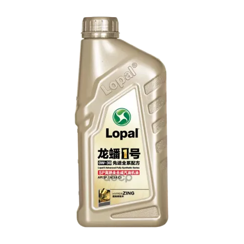 Lopal Масло Моторное 0W30 Lopal 1 1Л Синтетика Advanced Fully Synthetic Api Sp/Acea C3