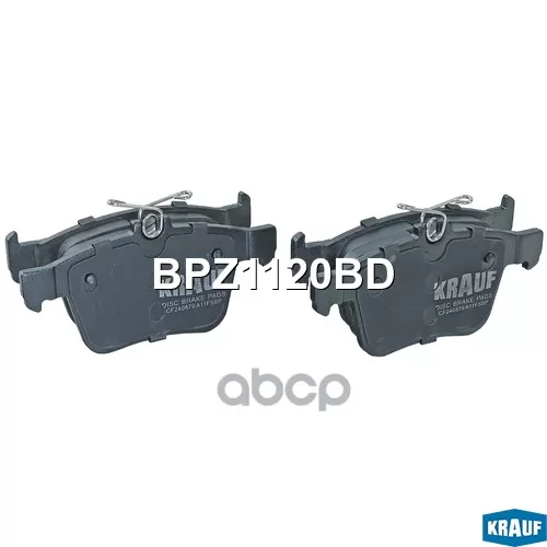 Колодки Тормозные Дисковые Krauf 