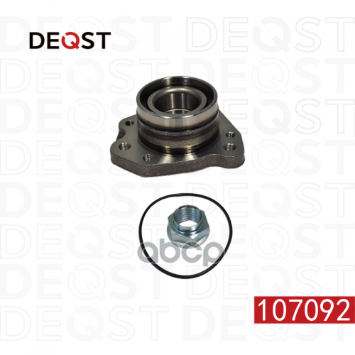 Cтупица Колеса С Подшипником Задняя Левая Honda Cr-V I (Rd) 2,0 16V -02.2002 DEQST 