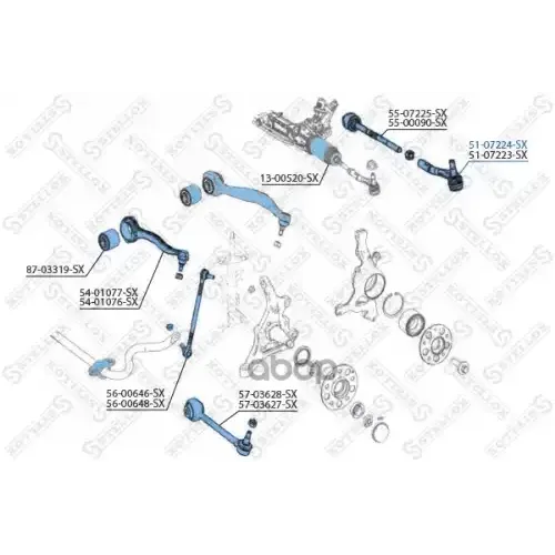 Наконечник Рулевой Тяги Mb W204 05- Лев. Stellox 