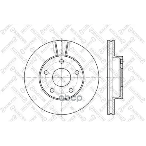 Диск Торм. Пер. Stellox 