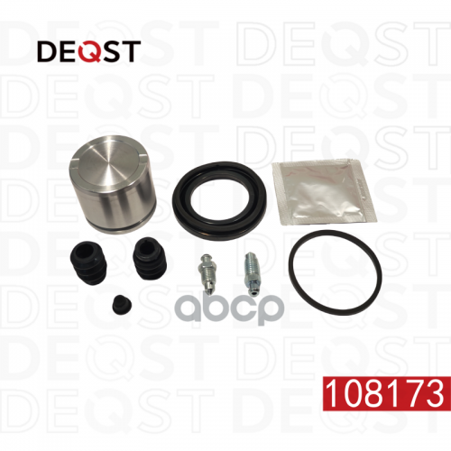 Ремкомплект Тормозного Суппорта С Поршнем Переднего (Поршень O 54Mm, Суппорт Nissin). DEQST 