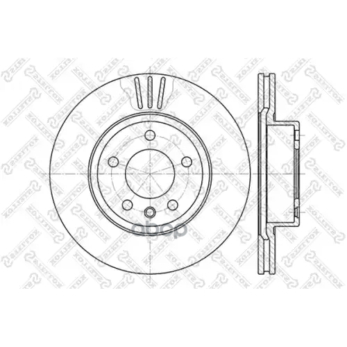 Диск Торм.opel Omega 2.0 94> Stellox 