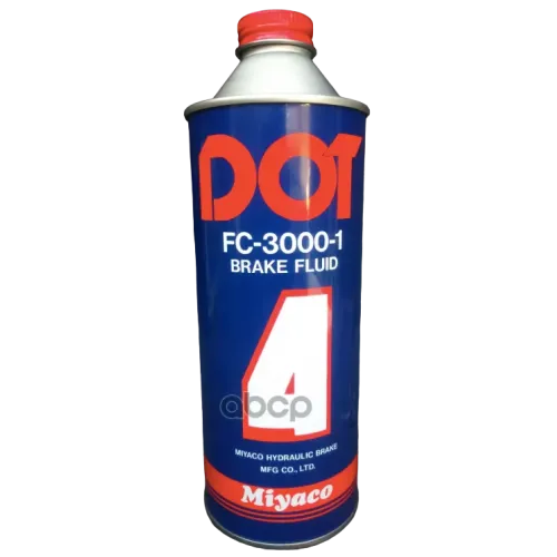 Тормозная Жидкость 0,5Л (Dot4) Miyaco 