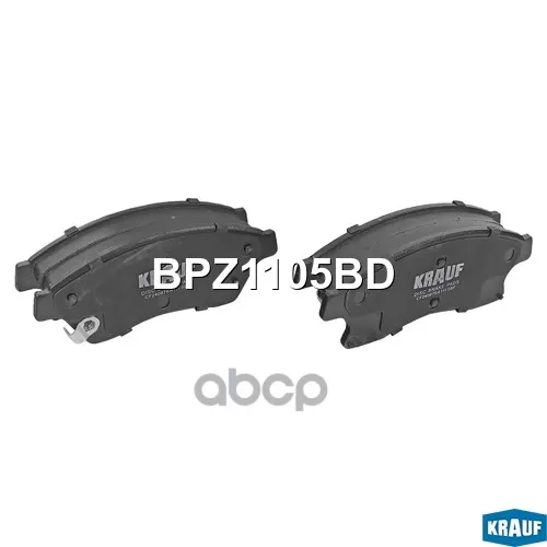 Колодки Тормозные Дисковые Krauf 