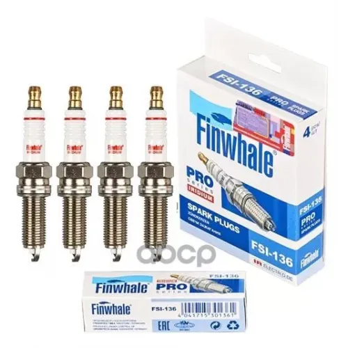 Свеча Зажигания Hyun/Kia Solaris/Ceed/Soul 06- 1.4/1.6 Iridium Finwhale 