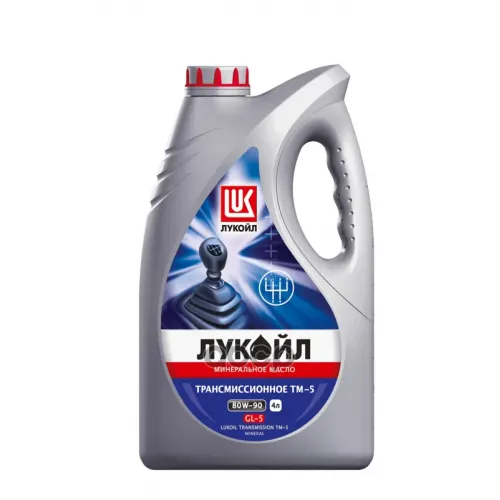 Масло Трансмиссионное Gear Минерал., Gl-5, Sae 80W-90, 4Л. LUKOIL 