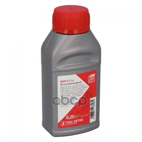 Жидкость Тормозная Febi Dot 4 0.25Л. Febi 