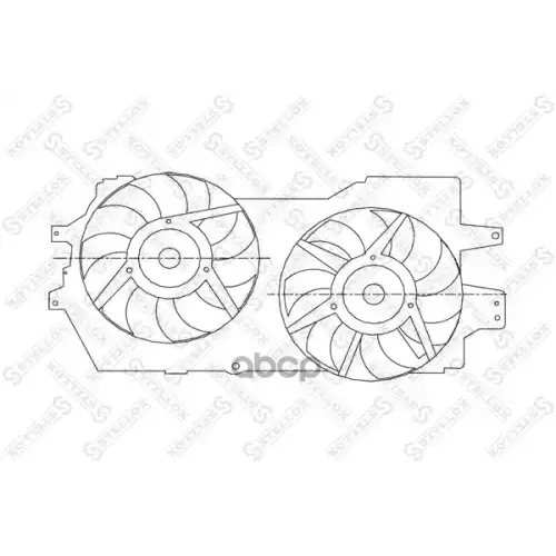 Вентилятор Охлаждения Stellox 